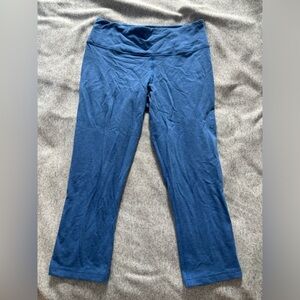 Nike Blue running cropped leggings sz Sm